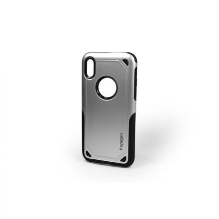 TPU telefontok hybrid armor iPhone X/XS ezüst