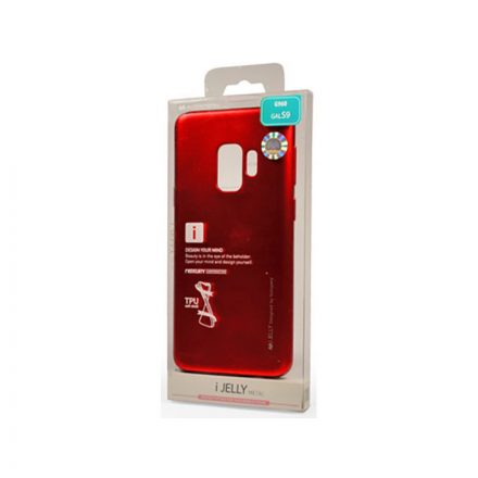 TPU telefontok Samsung Galaxy S9 G960 Mercury Goosperry I-Jelly piros
