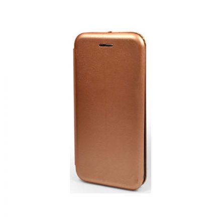 Ívelt Mágneses Oldalra nyíló tok iPhone 7/8/SE2 (2020) / SE3 (2022) Rose Gold