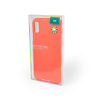 TPU telefontok iPhone X/XS Mercury Soft Feeling pink