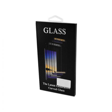 Karc és ütésálló 0.2 mm vastag üvegfólia fekete kerettel Samsung Galaxy S8 Plus G9550 5DF