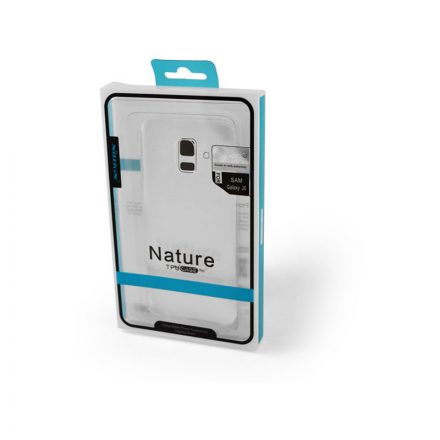 TPU 0,6 mm vastag telefontok Samsung Galaxy J6 (2018) J600F Nillkin Nature átlátszó