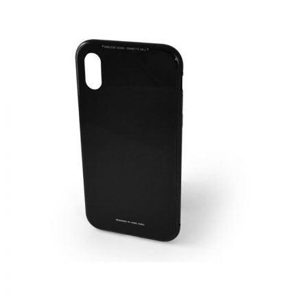 Luxury iPhone X Mágneses Abszorpciós Tok Fekete