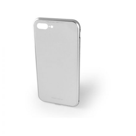Luxury iPhone 7 Plus/8 Plus Mágneses Abszorpciós Tok Fehér