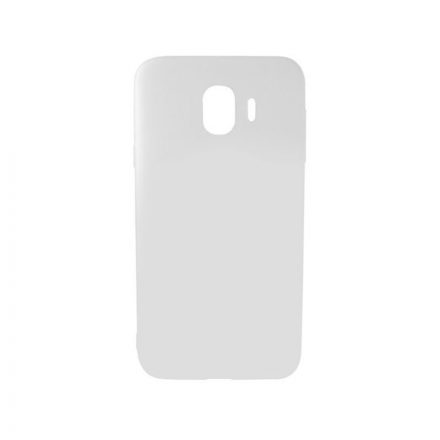 Matt TPU műanyagtok Samsung Galaxy J4 (2018) J400G fehér
