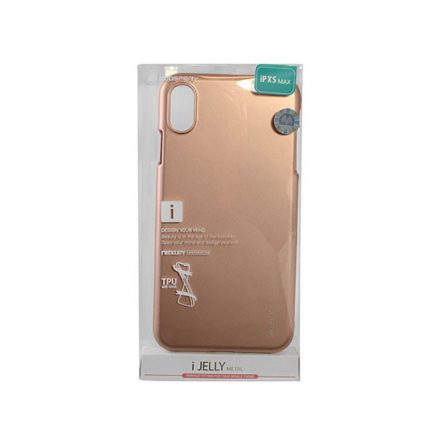 Mercury Goosperry I-Jelly iPhone XS Max TPU Tok Rose Gold