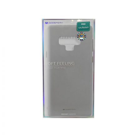 TPU gumis műanyagtok Samsung Galaxy Note 9 N960 Mercury Soft Feeling szürke
