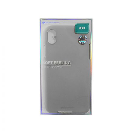 Mercury Soft Feeling iPhone XR TPU Tok Szürke