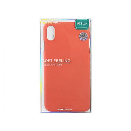 Mercury Soft Feeling iPhone XS Max TPU Tok Pink