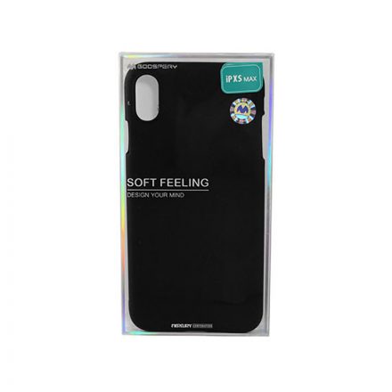 Mercury Soft Feeling iPhone XS Max TPU Tok Fekete