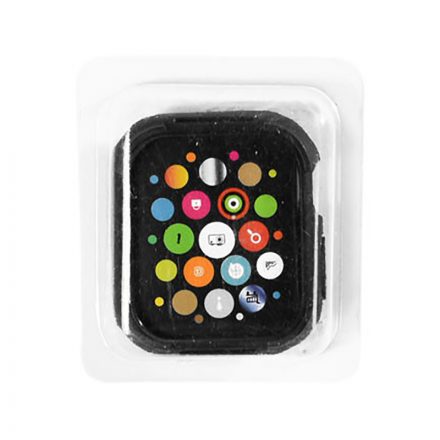 TPU óratok Apple Watch 4 40 mm fekete-Fekete