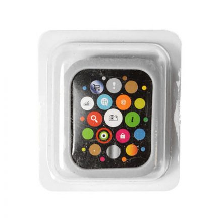 Matt szilikon óratok Apple Watch 4 40 mm világos szürke