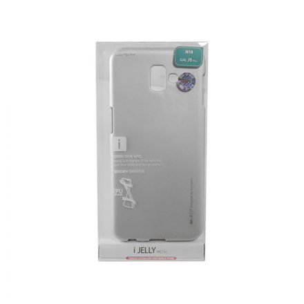 TPU műanyagtok Samsung J6 Plus (2018) J610 Mercury Goosperry I-Jelly ezüst