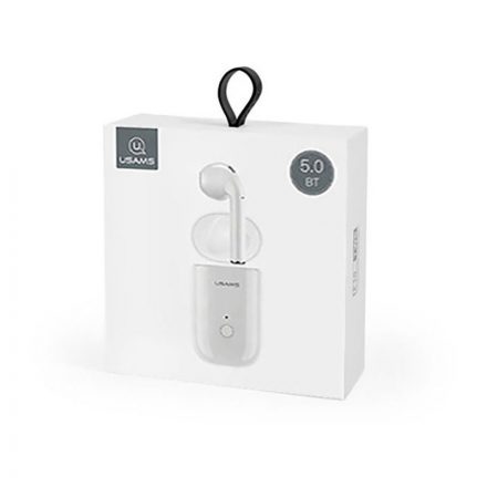 Bluetooth fülhallgató, mono headset Usams LB001 fehér