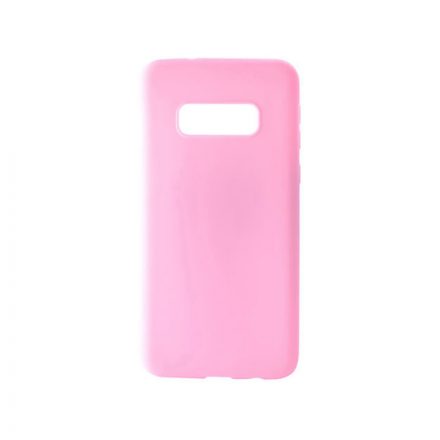 Matt TPU műanyagtok Samsung Galaxy S10E G970F pink