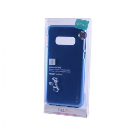 TPU műanyagtok Samsung Galaxy S10E G970F Mercury Goosperry I-Jelly kék