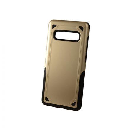 TPU műanyag tok Samsung Galaxy S10 Plus G975F Hybrid Armor arany