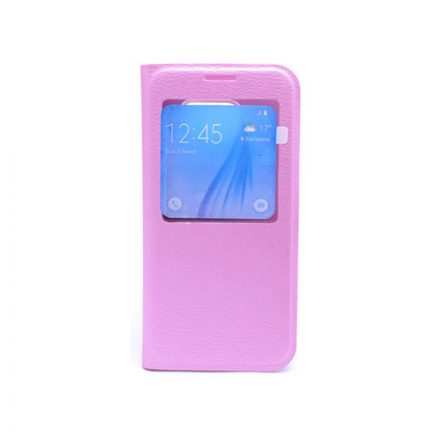 Oldalra nyíló ablakos tok Samsung Galaxy S7 G930 S-View pink