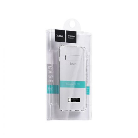 TPU 0.8 mm vastag telefontok Samsung Galaxy S10 G973F Hoco Light átlátszó