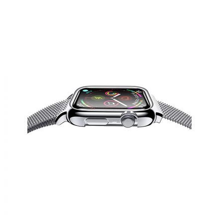 Mágneses óraszíj Apple Watch 4/5 40 mm Usams ZB067 ezüst