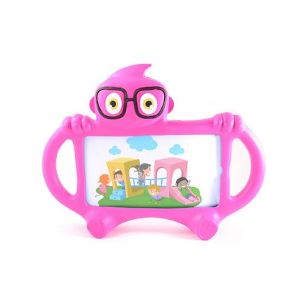 TPU tablet tok Kid Robot iPad 2/3/4 pink