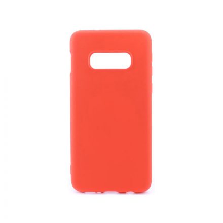 Gumis TPU műanyagtok Samsung Galaxy S10E G970F TJ piros