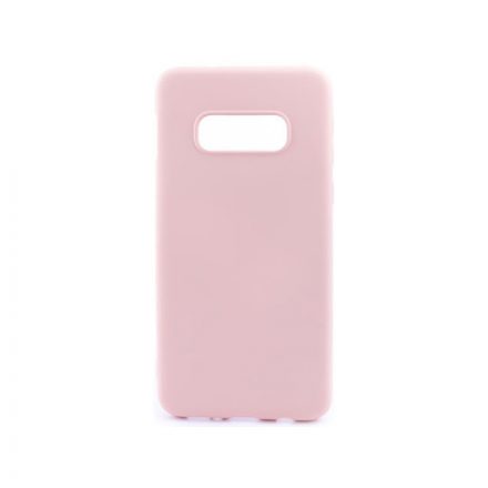 Gumis TPU Műanyagtok Samsung Galaxy S10E G970F TJ rózsaszín