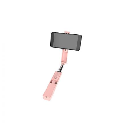 Bluetooth wireless selfie bot Borofone BY4 pink