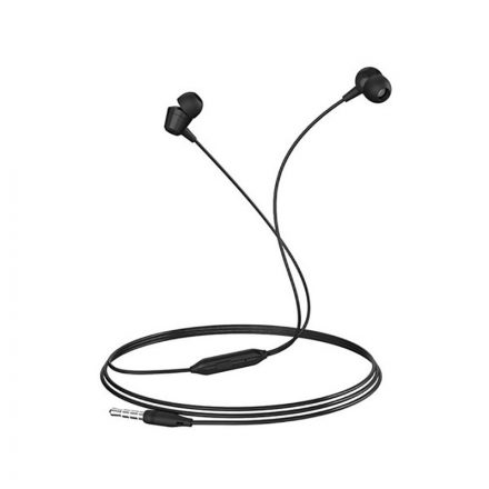 Vezetékes fülhallgató, headset 3,5 mm-es Jack csatlakozóval Borofone BM20 Dasmelody fekete