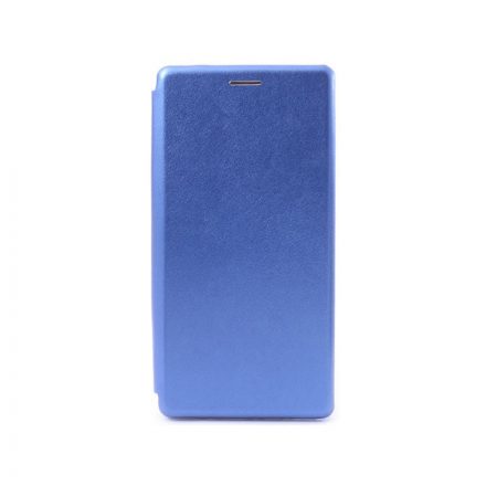 Smart Diva fliptok Samsung Galaxy Note 10 N970 ívelt mágneses oldalra nyíló tok kék