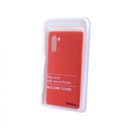 Szilikagél telefontok Samsung Galaxy Note 10 N970 ACT piros