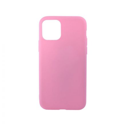 Matt TPU Műanyagtok Tok iPhone 11 Pro Pink