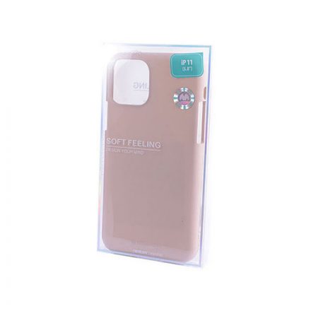 TPU műanyagtok iPhone 11 Pro Mercury Soft Feeling drapp