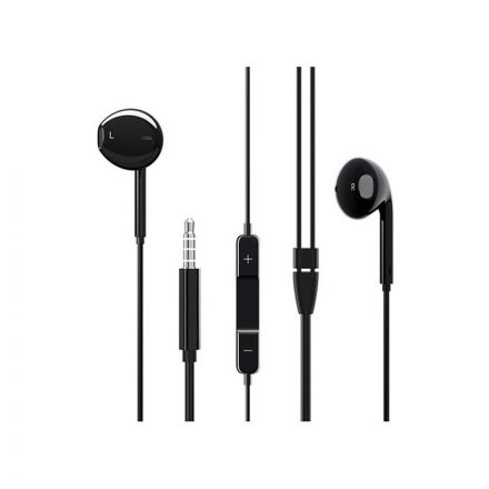 Vezetékes fülhallgató, headset 3,5 mm-es Jack csatlakozóval Borofone BM30 Original fekete