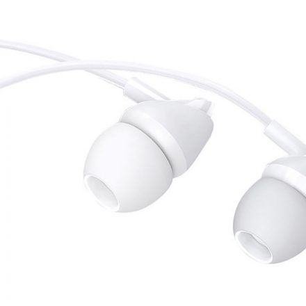 Vezetékes fülhallgató, headset 3,5 mm-es Jack csatlakozóval Usams EP-39 Plastic fehér