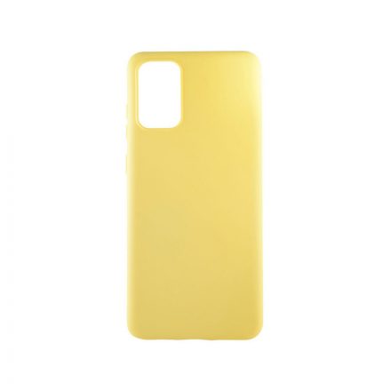 Gumis TPU Műanyagtok Samsung Galaxy S20 Plus G985F TJ sárga