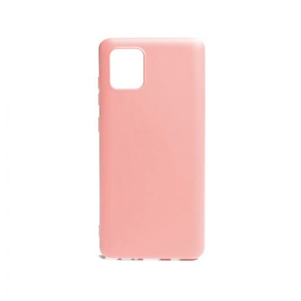 Gumis TPU telefontok Samsung Galaxy Note 10 Lite N770 TJ rózsaszín