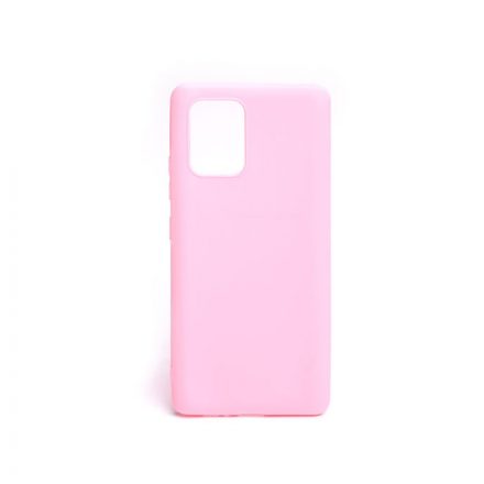 Matt TPU műanyagtok Samsung Galaxy S10 Lite G770F pink