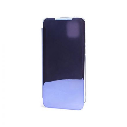 Clear view Samsung Galaxy Note 10 Lite N770 oldalra nyíló tok kék