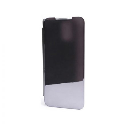 Clear view Samsung Galaxy S10 Lite G770F oldalra nyíló tok fekete