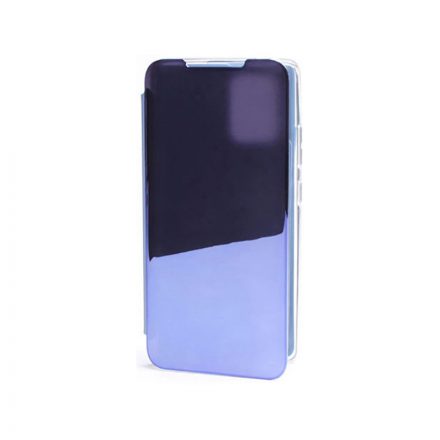 Clear view Samsung Galaxy S10 Lite G770F oldalra nyíló tok kék