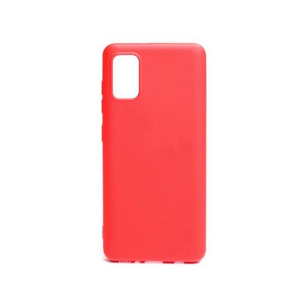 TJ Samsung Galaxy A41 A415F Gumis TPU Műanyagtok Tok Piros