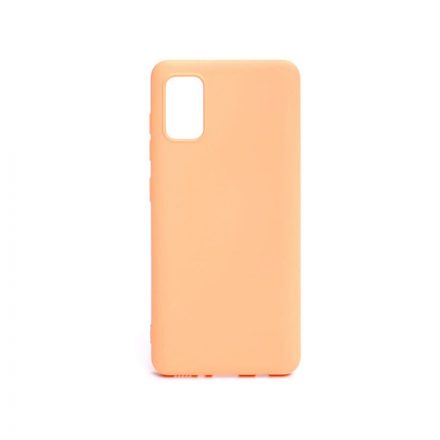 Gumis TPU műanyagtok Samsung Galaxy A41 A415F TJ narancs