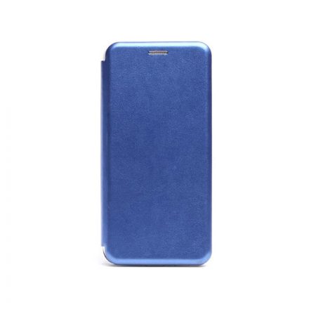Smart Diva fliptok Samsung Galaxy A11 A115F ívelt mágneses oldalra nyíló tok kék