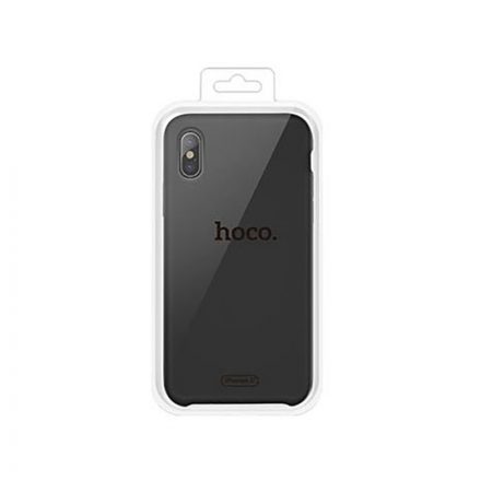 TPU telefontok iPhone XS Max Hoco Pure Series fekete