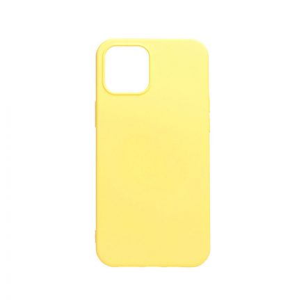 Gumis TPU telefontok iPhone 12 Pro Max TJ sárga