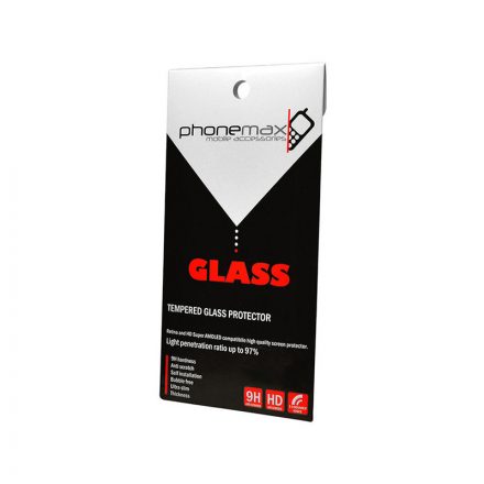 Karc és ütésálló üvegfólia átlátszó szélekkel Alcatel 1S (2020) Magic Glass