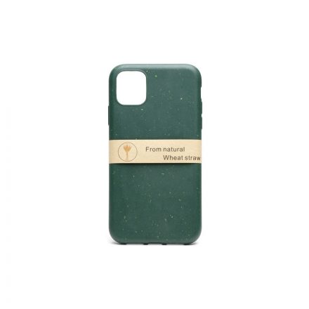 Természetes alapanyagú tok iPhone 11 Pro Max Eco2 Zerowaste zöld