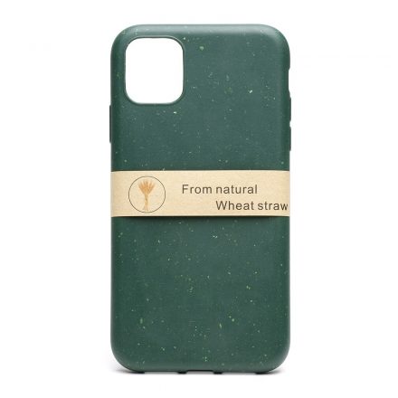 Természetes alapanyagú tok iPhone 11 Eco2 Zerowaste zöld