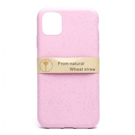 Természetes alapanyagú tok iPhone 11 Eco2 Zerowaste pink